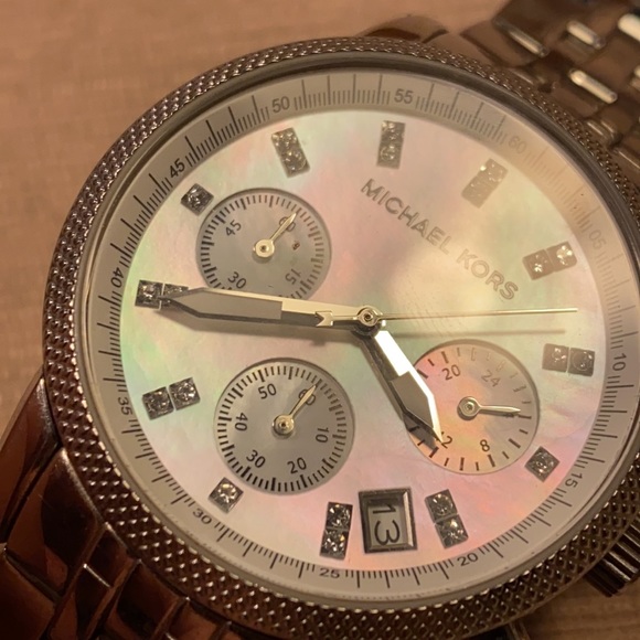Michael Kors Ritz silver tone quartz watch MK5020 main image 10